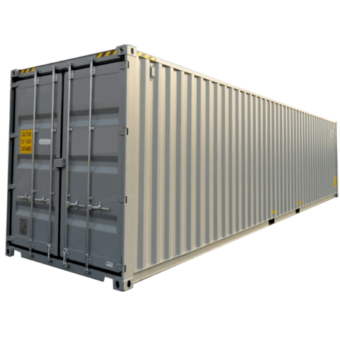 New 40 ft Shipping Container High Cube 9 ft 6 in High || New IICL Conex ...