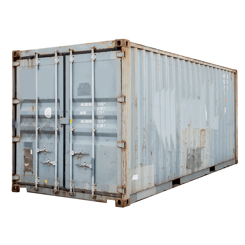 Used 20 ft Shipping Container Standard 8 ft 6 in High Used Cargo